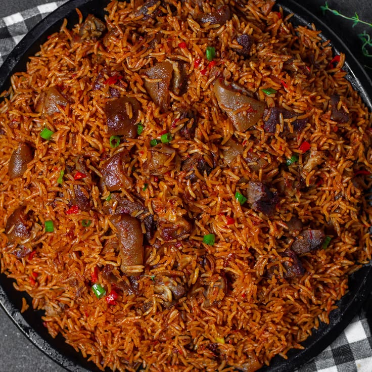 Nigerian jollof rice